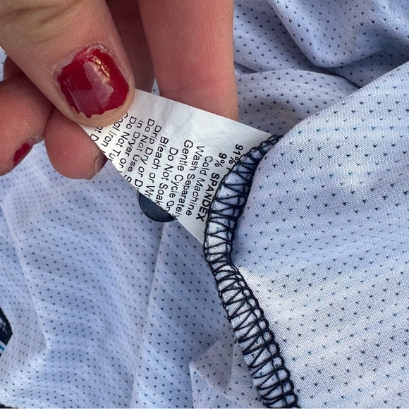 Presidents Cup By Sporte Leisure Striped Polo Blue XL - Picture 7 of 7